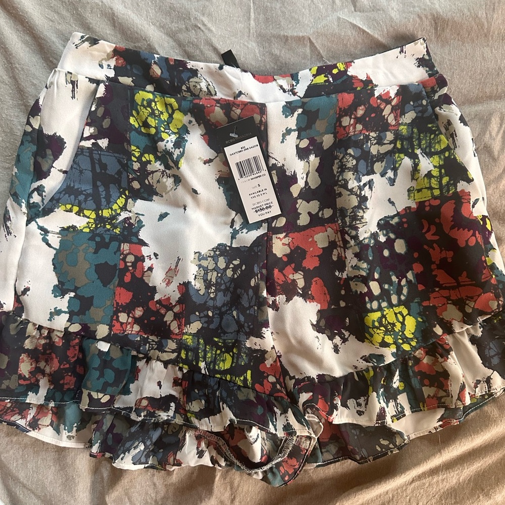 BCBG Floral Shorts